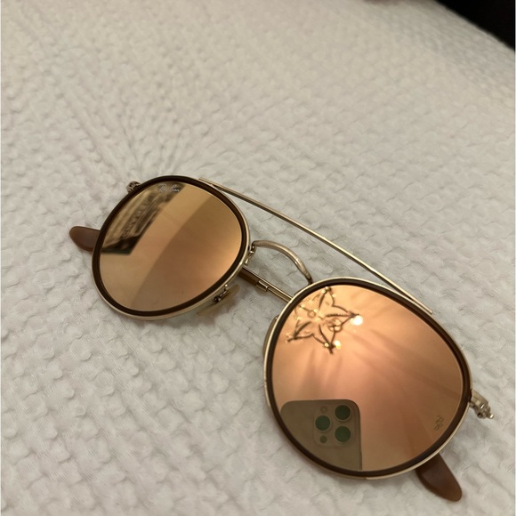 Round Double Bridge Ray Ban’s - Picture 9 of 12